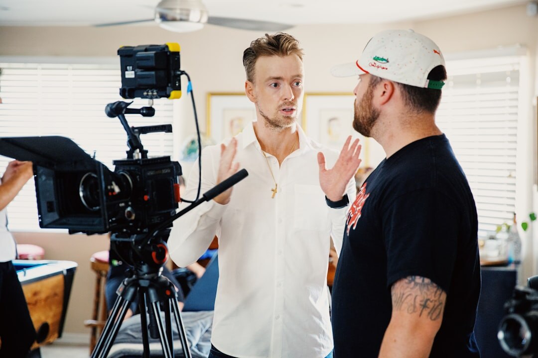 movie director on set