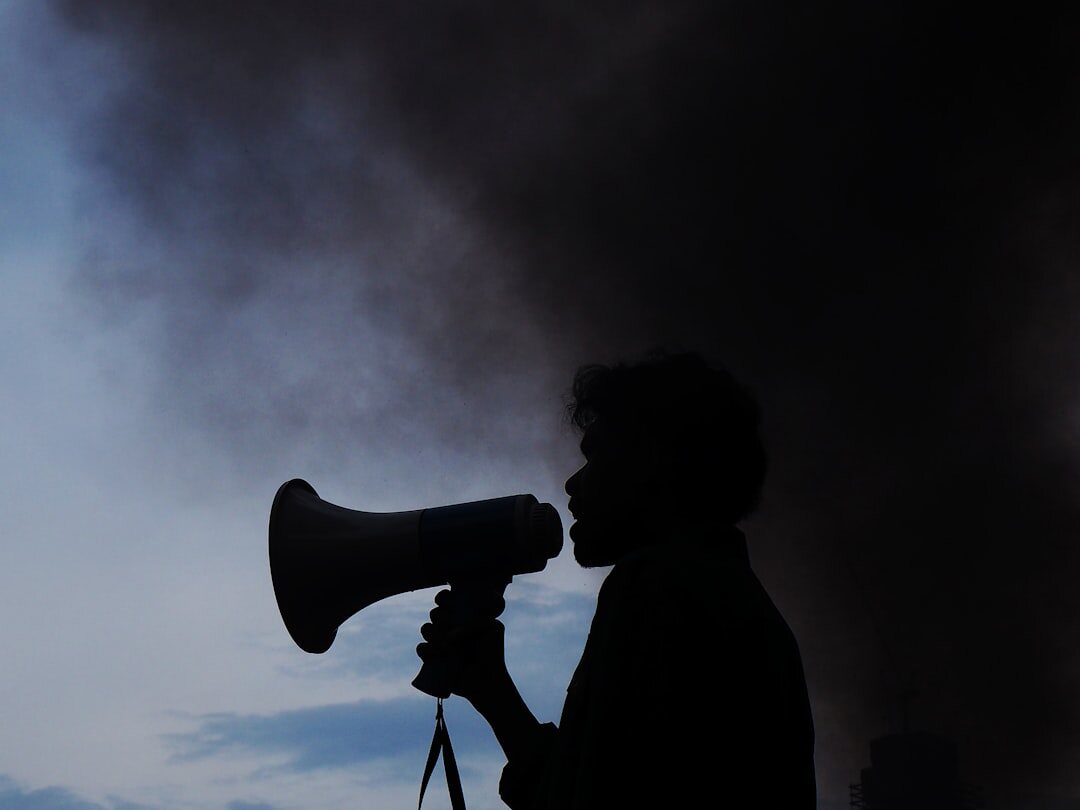 director shouting commands