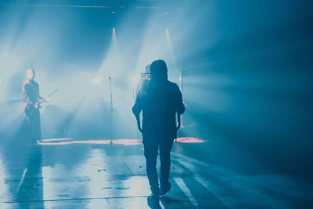 indie film director on set