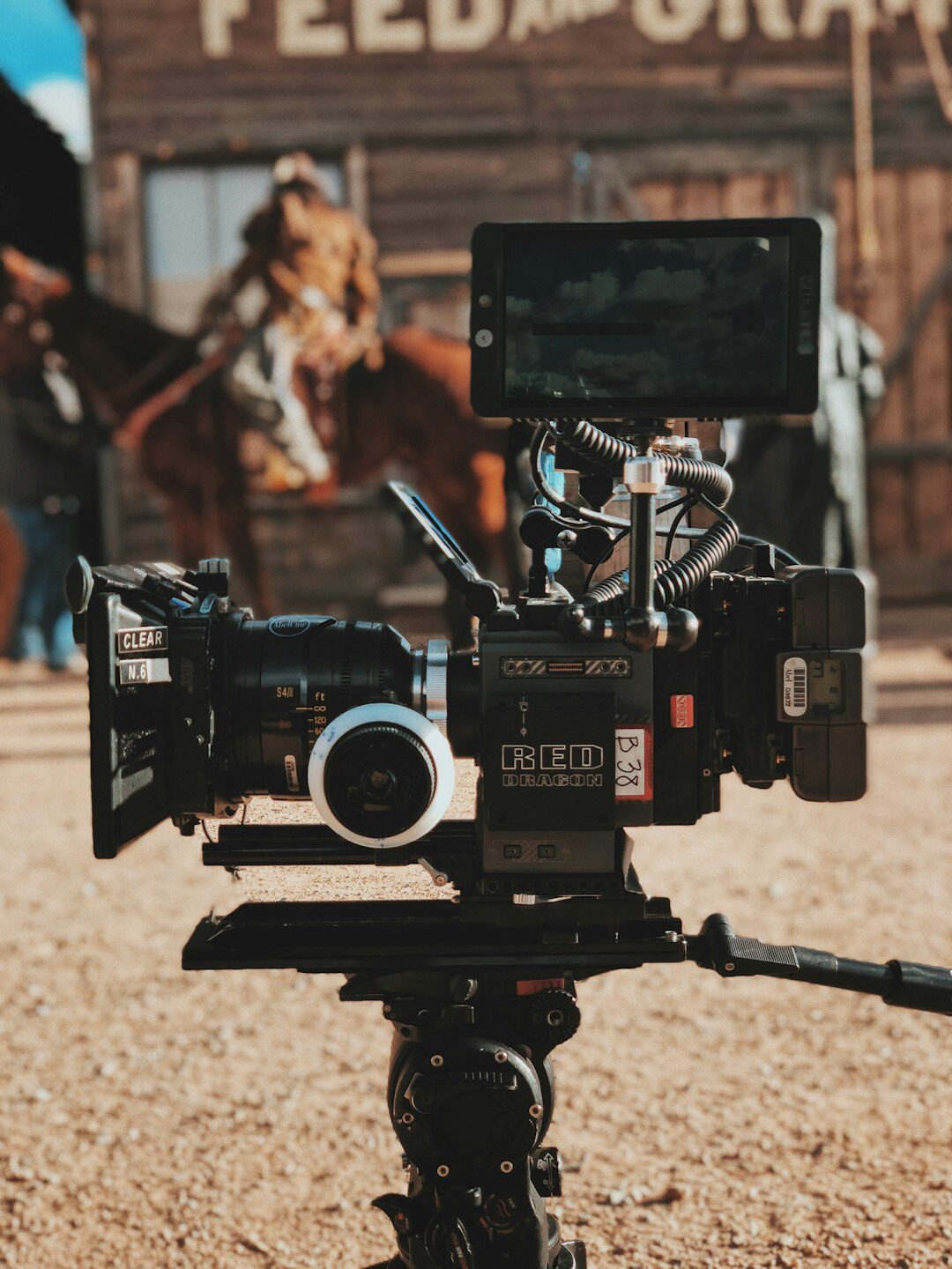 filmmaker with camera