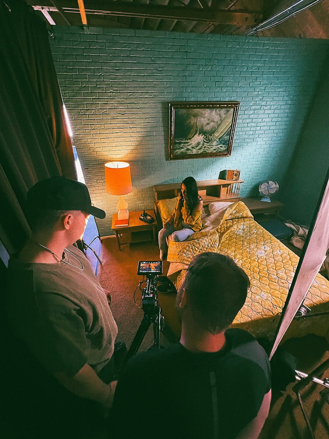 film set lighting setup