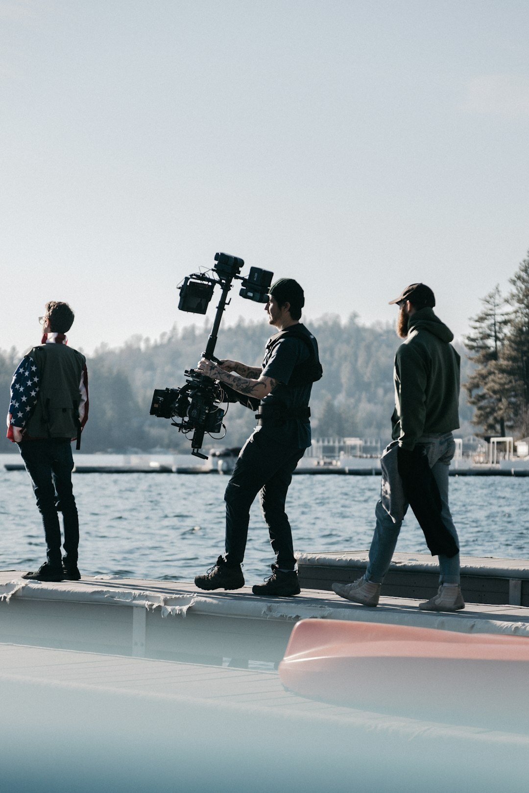 contemporary film set